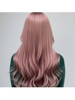 アームスヘアー 狭山ヶ丘店(arm's hair) 【武蔵藤沢】 ダブルカラーで叶う、艶感溢れるハイトーンピンク