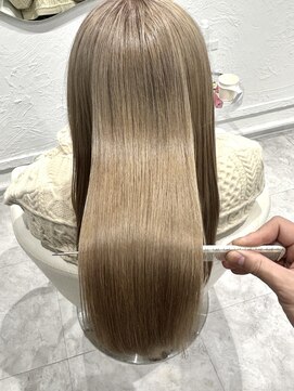 シーン(scene) ブリーチ毛でも可能◎縮毛矯正/中性ストレート