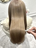 シーン(scene) ブリーチ毛でも可能◎縮毛矯正/中性ストレート