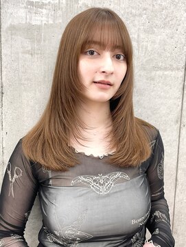 ロンドアンメゾン 原宿(Lond un Maison.) ブリーチなし/髪質改善/スモーキーブラウン/ダークブラウン/前髪