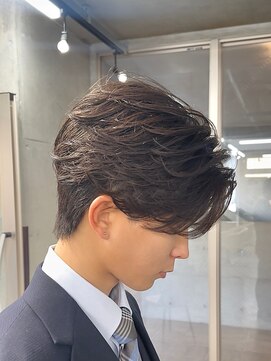 エデアンホンテン メンズサロン(EDEAN 本店 （旧：EDEAN 上通）) 熊本メンズカット MEN'S HAIR フェザーパーマ