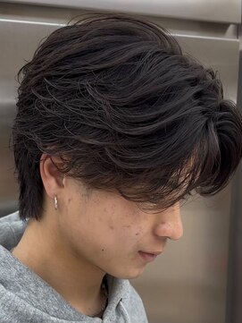 フィフス 渋谷(fifth) 渋谷/フェザーパーマ/ニュアンスパーマ/毛流れセンターパート