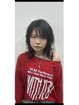 ヨーヨー 枝川(YOYO) 前髪下ろしでも上げても可愛いレイヤーパーマ