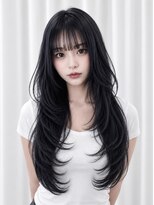 アミリー ひたち野うしく店(Amily)&nbsp;ハイライトバレイヤージュダブルカラーケアブリーチ20代30代
