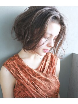 ナヌーク シブヤ(nanuk shibuya) 【nanuk】ダブルカラーで赤みを抑えたグレージュカラー