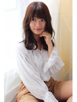 ローラン(LOERUN) ▼LOERUN▲透明感あふれるウェーブセミディ
