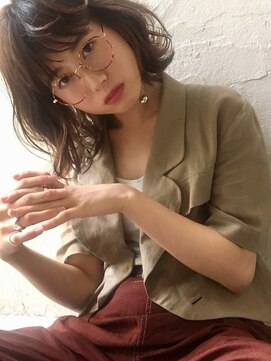 ベル 表参道店(Belle) 柔らかボブ×シアーベージュ〔Belle表参道〕