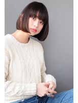 トリッカ 代官山(tricca)&nbsp;小顔艶サラシンプルボブ