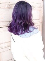 ロリム(RorriM)&nbsp;ダブルカラー  パープル　グラデーションカラー