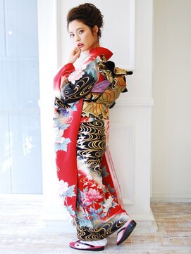 ゲッカビジン(GEKKABIJIN) レンタル振袖FS-10 29000円《東京着物レンタル六本木月下美人》