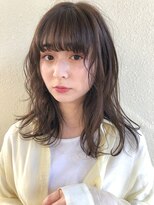 パーク(PAAQ)&nbsp;【田中智大】ミディアムレイヤー×シースルー厚めバング