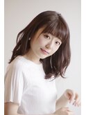 王道☆ミディアムボブ☆ハイブリッドストレート☆