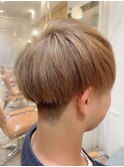 刈り上げマッシュ×ハイトーンミルクティー