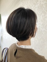 ビューティーサロン コマ(koma)&nbsp;大人丸みショートボブスタイル