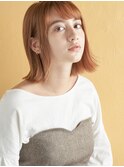 抜け感ストレート外ハネボブ