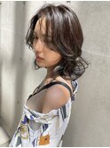 ブリーチなし◎アディクシーカラー☆くびれミディアムレイヤー