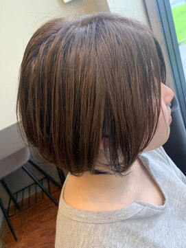 ヘアーメイク アチャ(hair make accha) 透け感ボブ