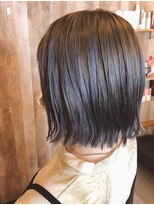 アルム(hair salon Alum)&nbsp;『 ダブルカラー　暗髪×透明感　寒色カラー☆ 』