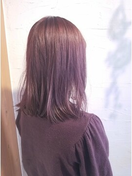 ローグ ヘアー 金町店(Rogue HAIR) ローグ金町(TAKA)大人かわいいカーキグレージュ前下がりボブ