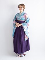 可愛い袴スタイル♪で卒業式！