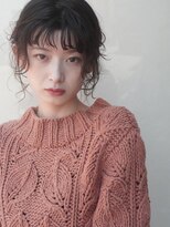 レジュアル(RESSUAL)&nbsp;カーキグレージュ　ボブ　大人かわいい　フェザーバング