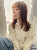 ヌーディカラー/サラツヤロング/髪質改善トリートメント