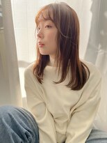 ロンドプランタン 恵比寿(Lond Printemps)&nbsp;ヌーディカラー/サラツヤロング/髪質改善トリートメント