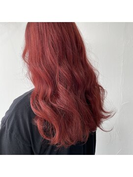 テクライズ 豊橋店(TECHRISE) ☆レッドカラー、チェリーレッド、暖色ハイトーン☆