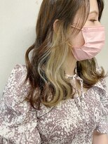 アジールヘア 東上野店(agir hair)&nbsp;隠せるイヤリングカラーグレージュ透明感イルミナカラー