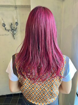 アンリ(Henri) 【かしむらゆうか】ローズレッド/ブリーチ/ケアブリーチ/ロブ