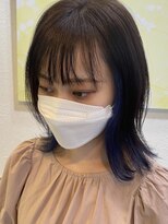 ヘアーサロン ウィッシュ(hair salon Wish)&nbsp;インナーカラーブルー