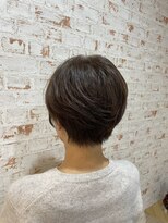 レフアヘアーガーデン(Lehua Hair Garden) ハンサムショート×アッシュブラウンカラー