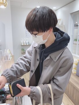 モリオフロムロンドン 松戸店(Morio from London) 【松戸 岩口】くせ毛風ツーブロックマッシュショート