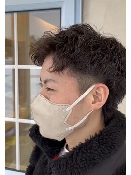 ニコ ヘアリラクゼーション(Nico hair relaxation) メンズカットパーマ刈り上げツイストスパイラル