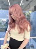 【LANTELDIT】ケアブリーチ使用のペールピンク♪