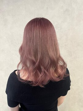 ミューバイケンジ(miu by KENJE) miu&橋本愛海 人気なピンクベージュカラー