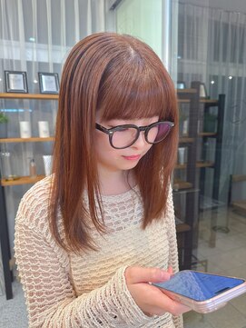 ジーナ 福岡千早(Zina) 艶系レッドブラウン【Zina千早】