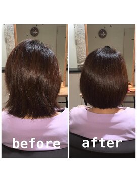 セイロン(CEYLON) 髪質改善ビフォーアフター