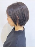 【morio成増/児玉】似合わせショート　ラベンダーブラウン