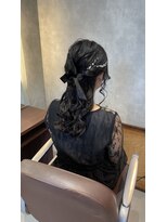 ヘアーメイクチック(HAIR MAKE CHiC)&nbsp;ハーフアップ