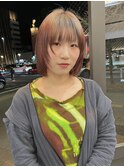 20代30代大人可愛いダブルカラーブリーチイルミナカラー