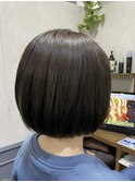 小顔◎人気のミニボブ【カミケン清明店】