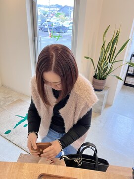 レオン(LEON) オレンジ　艶カラー