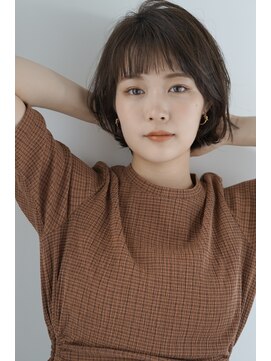 パール(PearL) 【PearL】メルティカラー/似合わせカット/外ハネボブ/ボブパーマ