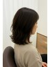 【頭髪デトックス付き】 カット+薬剤の不快さ軽減、クリームパーマ　￥14000→