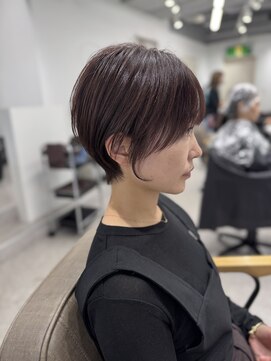 シー 柏(sii.) 丸みショート/襟足スッキリショート/ショートボブ/柏