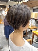 丸みボブ丸みショートレイヤー骨格補正20代30代40代◎高崎
