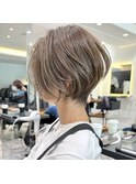 30代40代50代白髪染め銀座分け目 松