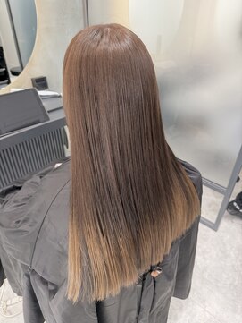 ヌル いわき(neul) neul/いわき/ダブルカラー/バレイヤージュ/ハイトーン/エクステ