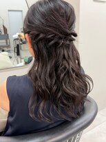 エニィ 清澄白河(enny)&nbsp;ルーズでふわふわハーフアップアレンジ